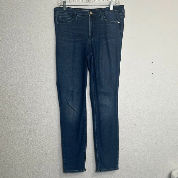 Athleta Sculptek Skinny Jeans Women’s Size 6 Dark Wash Stretch Denim Pants - Picture 1 of 13